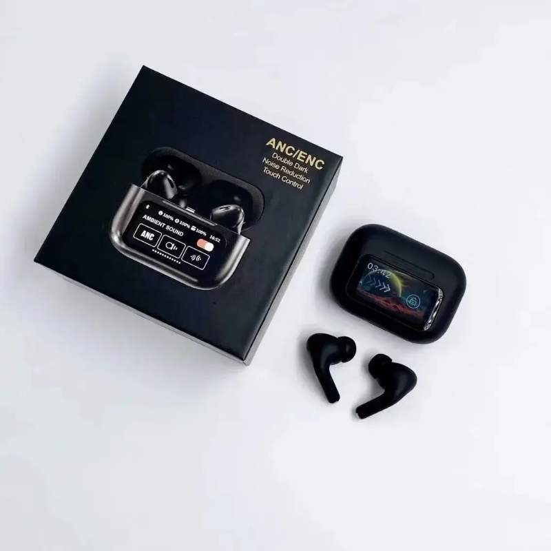 Airpods Pro2 With Screen Display ANC / ENC In Black
