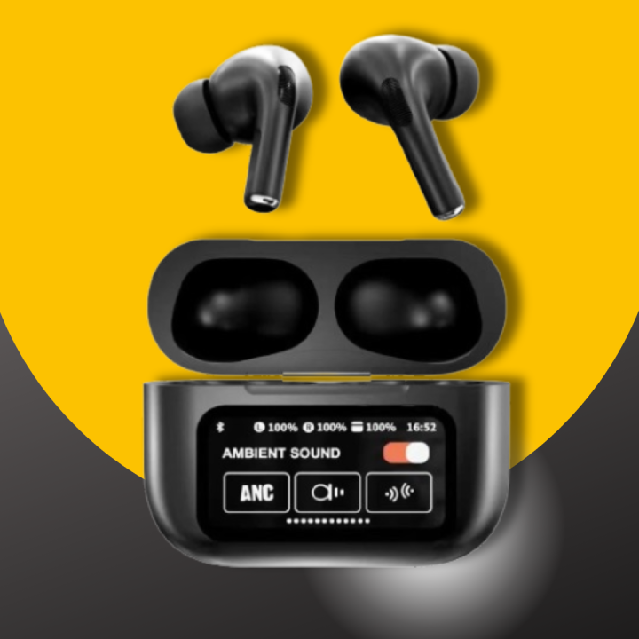 Airpods Pro2 With Screen Display ANC / ENC In Black