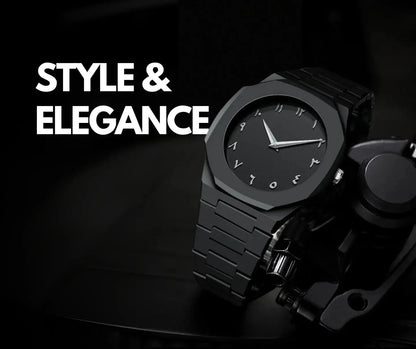Arabic AURA WATCH - Black Edition