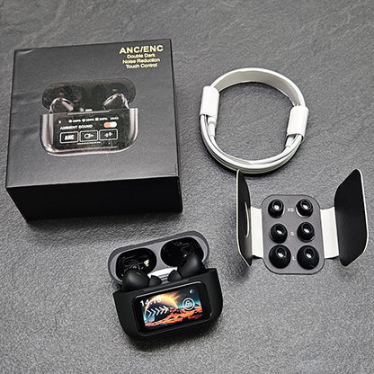 Airpods Pro2 With Screen Display ANC / ENC In Black